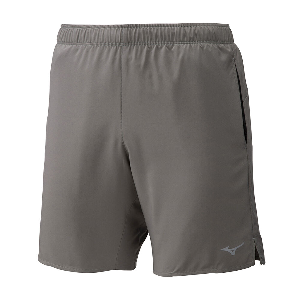 Pantaloncini Mizuno Running Core 7.5 Uomo - Grigie - 34516-OLYF